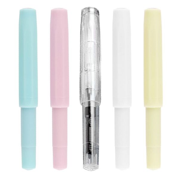 

1pc candy color pocket fountain pen type soft brush pens calligraphy drawing writing new