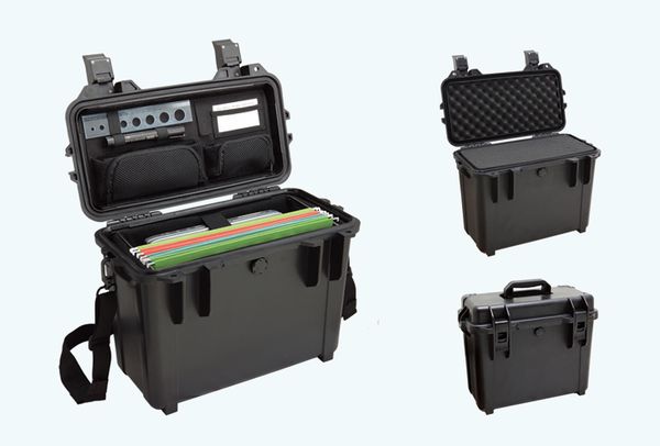 

2.9 kg 417*234*318mm abs plastic sealed waterproof safety equipment case portable tool box dry box outdoor equipment