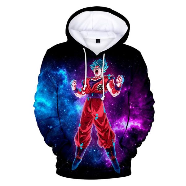 

z goku 3d hoodie clothes men women sweatshirt 3d hoodies outerwear hoodey jacket tracksuits casualhip hop, Black