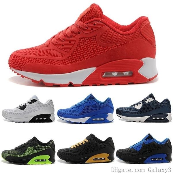 

2019 new air cushion 90 kpu men women sport shoes classical sneakers 11 colors sports running shoes size 36-46