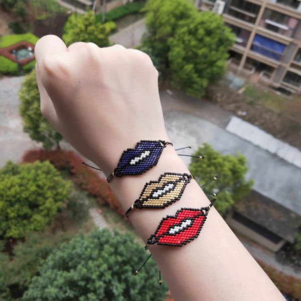 

fairywoo lip bracelets egypt punk style jewelry custom bracelet personalized jewelry gothic adjustable bracelets for women, Golden;silver