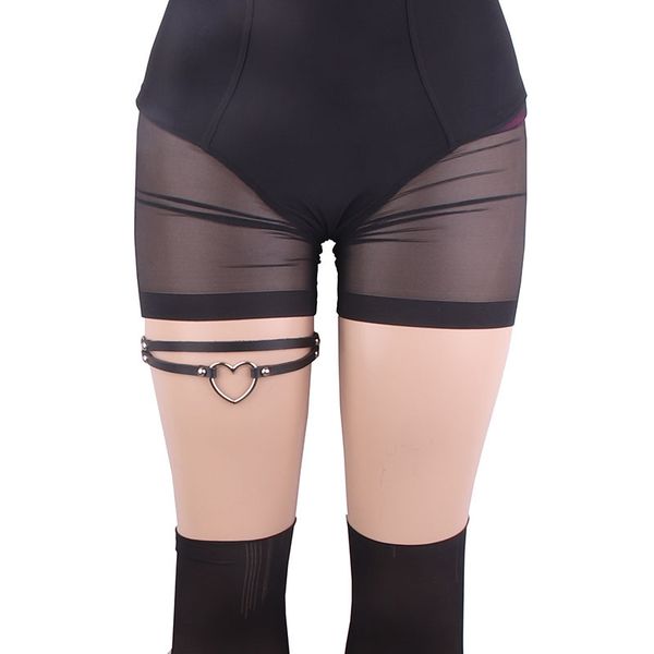 

mushroom nail leg chain leg loop accessories punk cortex big heart fashionable summer legs accessories, Silver