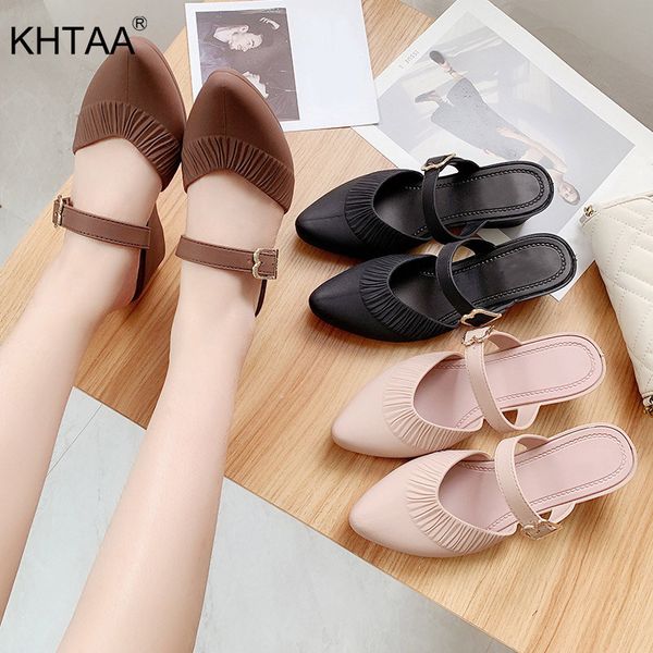 

women sandals pointed toe woman casual buckle strap shoes new summer comfort ladies wedge jelly shoes fashion female slippers, Black