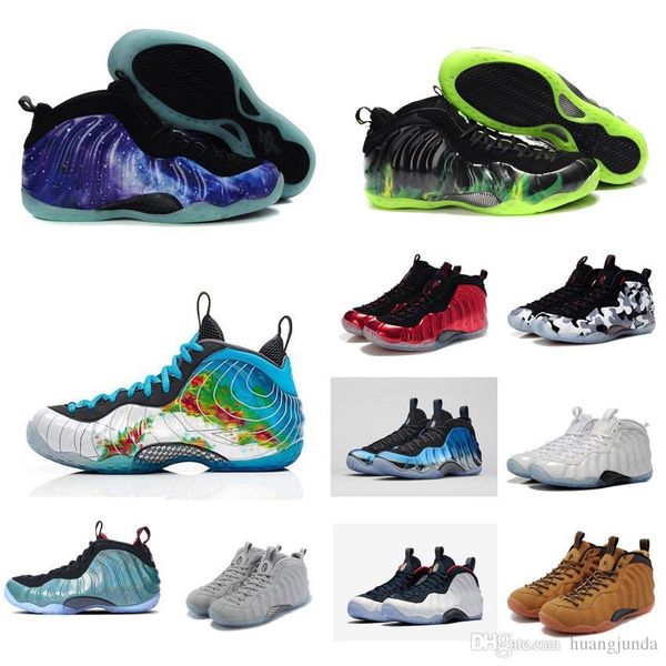 

New men penny hardaway ba ketball hoe one night maroon fighter jet galaxy blue mirror air flight foam neaker tenni whole ale