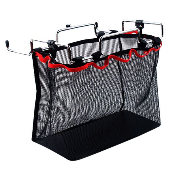 

large capacity portable barbecue kit bag folding table multi-function hanging storage net bag for outdoor camping hiking kitchen