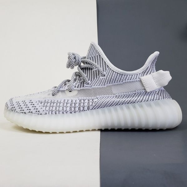 

новые кроссовки Static Kanye West 350 V2 кроссовки Zebra 2.0 Black Bred Semi Frozen Дизайнерские кроссовки yeezy Кроссовки