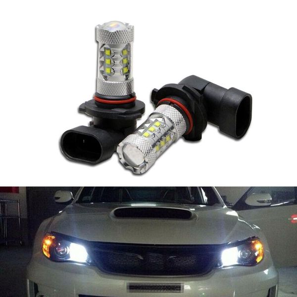 

2x 80w 9005 hb3 led high beam daytime running light bulbs for legacy 2006-up