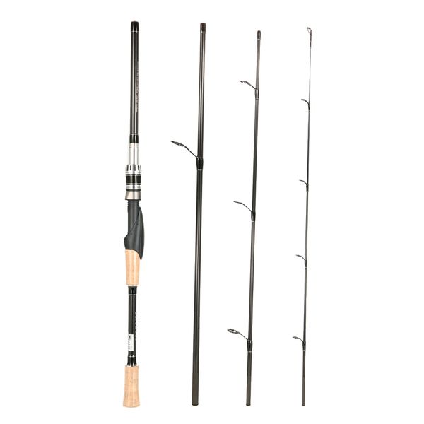 

fishing rod spinning rod pole carp 4 sections spinning casting fishing rod high 99% carbon rods fishing pole de pesca