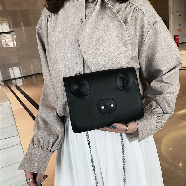 

Women's PU Leather Bags Tote Casual Handbag Zip Purse Crossbody Shouder Bag New Ladies Fashion Bags Dames Tassen /BY