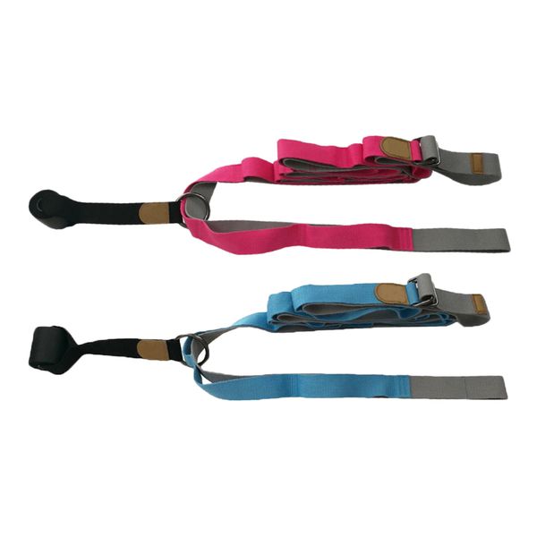 

2x adjustable leg stretcher stretch strap foot balance training belt bands