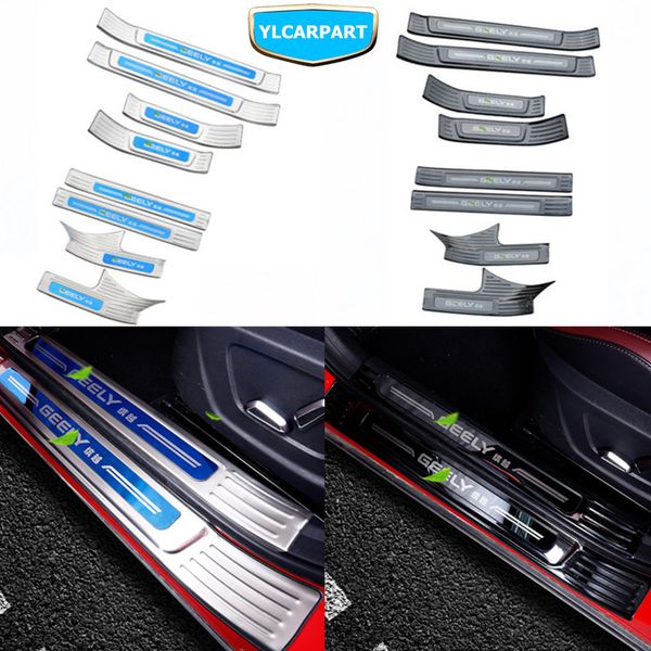 

for geely coolray,proton x50,binyue,sx11,car door threshold stainless steel guard