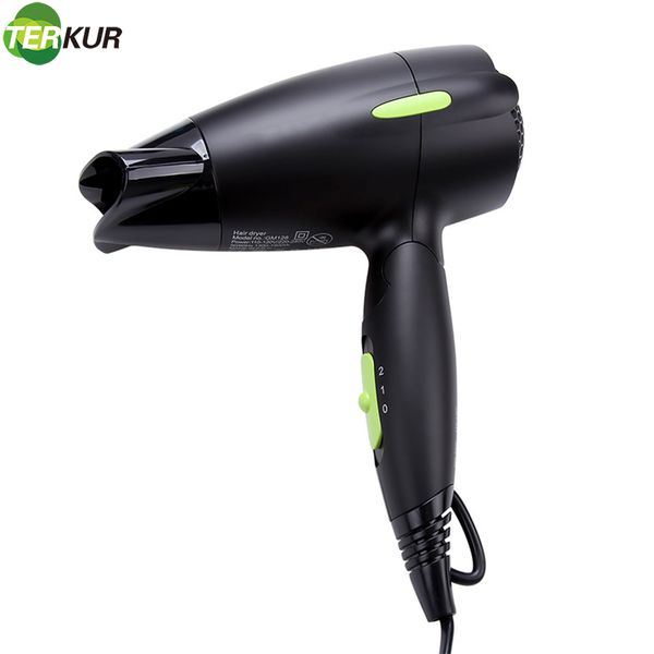 

мини фен фен 1500 вт путешествия фен отрицательный ион складная ручка двигатель постоянного тока евро штекер телефон размер сбора сопла