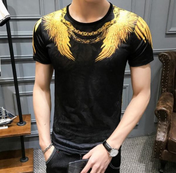 Summer New Type 2019 Men S T Shirts Short Sleeve Printed Europe