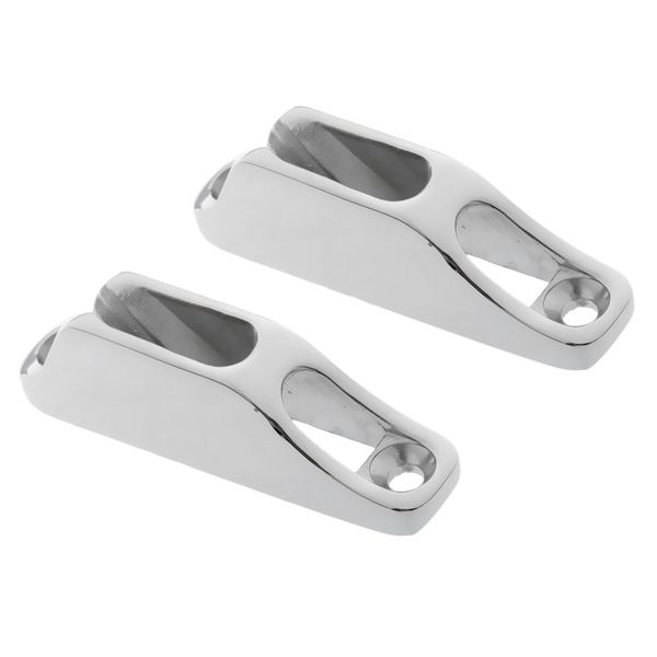 

2x boat rope clam cleat jam cleat - corrosion resistance 316 stainless steel