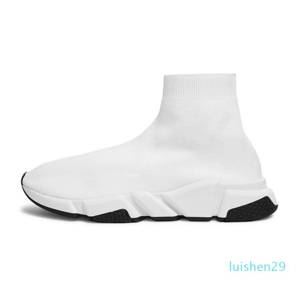 

sock designer speed trainer brand shoes black white red flat fashion socks boots sneakers trainers runner size 36-45 l29