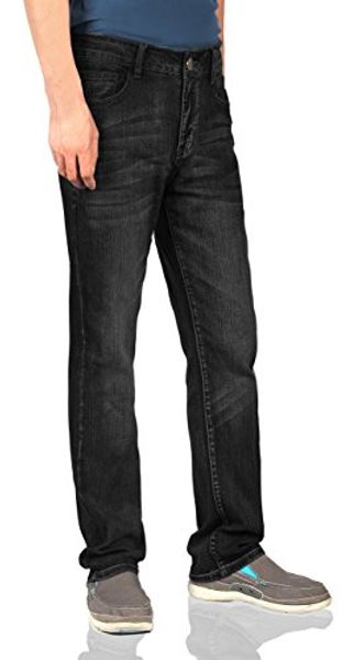 

ilovesia men's classic regular fit jeans 5719, Blue