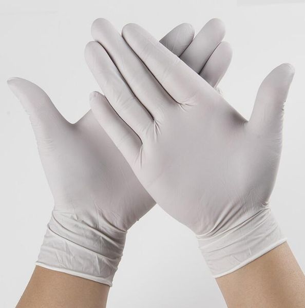 

disposable gloves latex gloves wear resistant thickened rubber labor protection waterproof oil proof household food grade lengthening