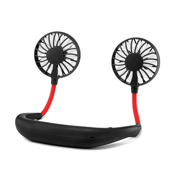 

2020 new usb portable fan mini neck fan rechargeable small portable sports fan light usb desk hand air conditioner cooler