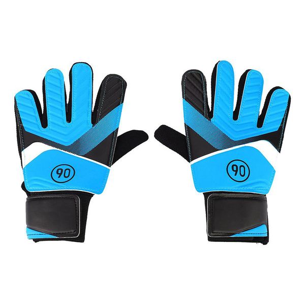 

supplies goalkeeper gloves anti-collision latex nylon professional kid, Black
