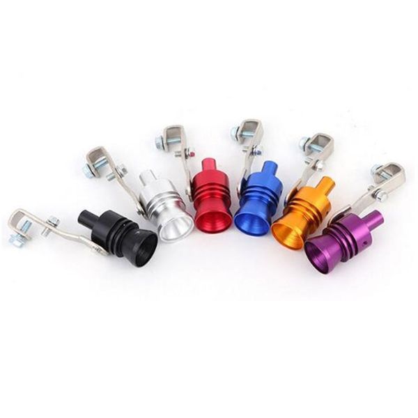 

size s,m,l,xl automobile and motorcycle modification parts turbo sound tail throat whistle muffler universal