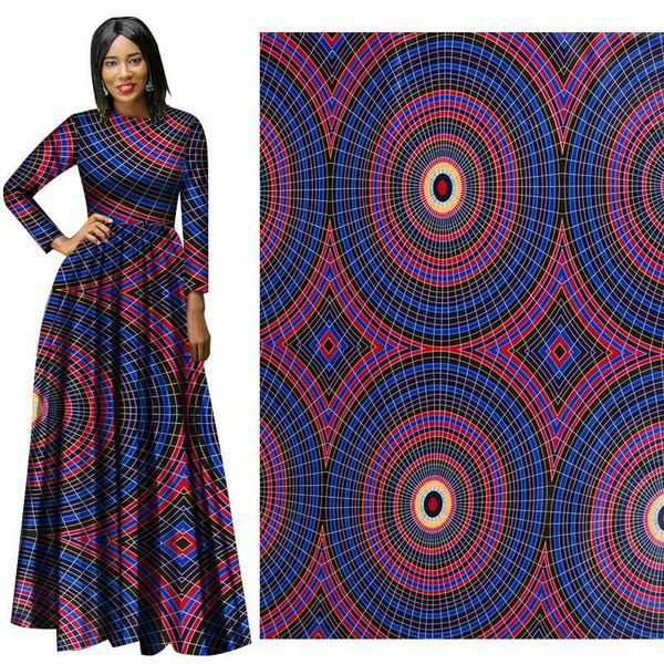 Neuer afrikanischer Druckstoff, neuer Wachsstoff, Muster, Wachsdruckstoff, Ankara, afrikanischer Batikstoff für Kleid