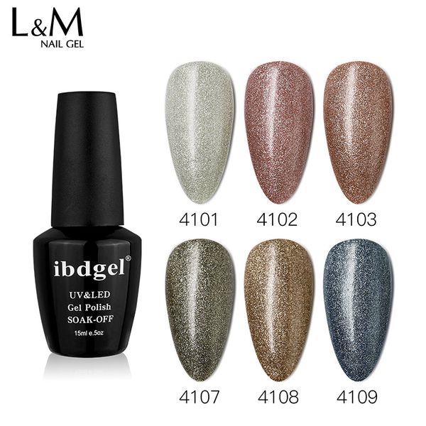 

2 steps glitter earth stone color gel polish ibdgel matte effect glitter brown color gellak soak off lacquer no need coat, Red;pink