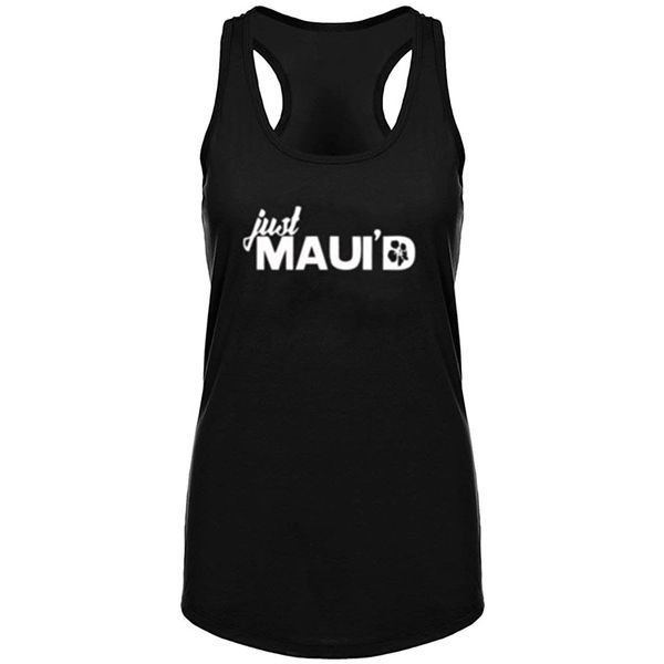 

women's just marrie beach wedding fitness workout racerback casual tank summer funny letter print tank top, White