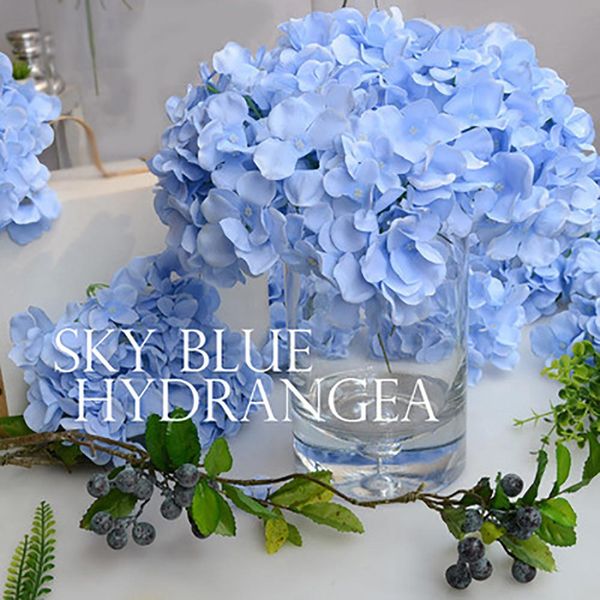 

10pcs/set artificial hydrangea head home wedding banquet party decor diy craft