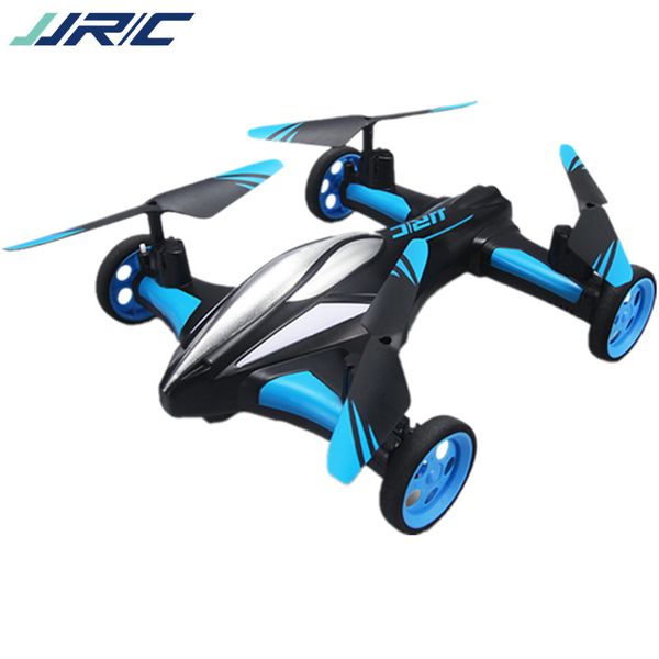 

jjrc h23 rc aircraft, land& air 2 in one uav, 1 key return drone, 6 axis gyro, altitude hold quadcopter led light,xmas kid birthday gift 4-1