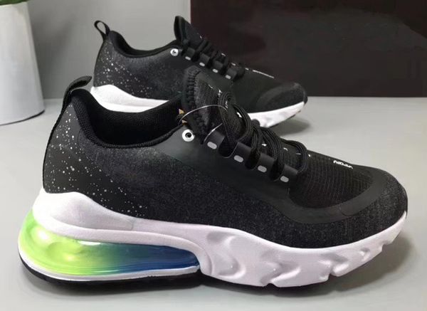 

270s реагировать v2 тройной черный светло-фиолетовый белый красный радуга кроссовки мужчины женщины красочные тапки, White;red