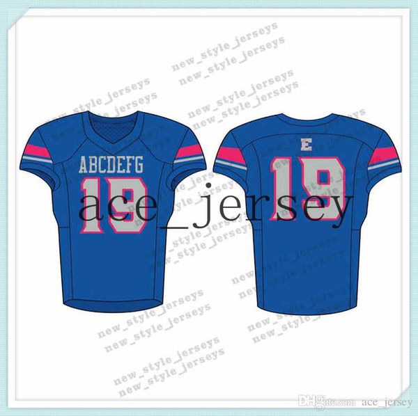 

96Men 2019 Youth Football Jerseys Army Green Wine Red Embroidery Logos Stitched Custom Any name Any number Jerseys