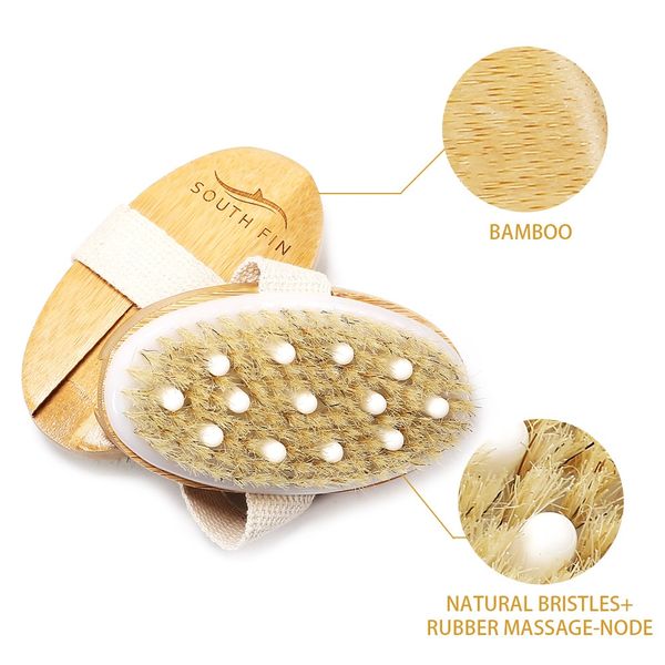 

natural bristles bath brush massage no handle bath brush body exfoliating spa dry skin body beauty wooden dry tool