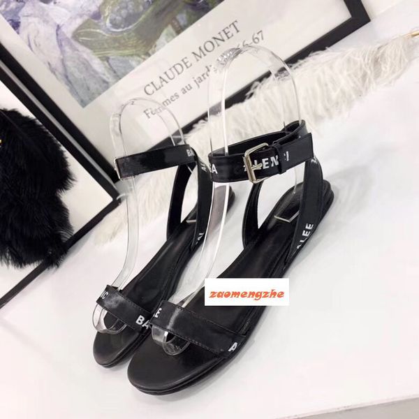 

sandals summer triple-s designer paris women's sandals triple-s shoes, Black