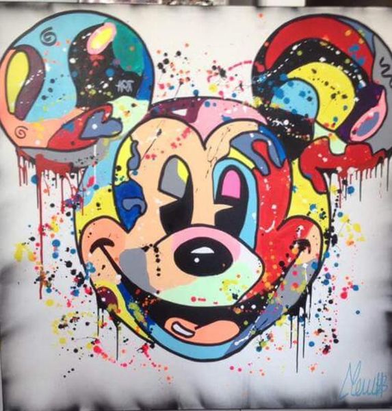 

клем $ mouse веа home decor Ѭемела / hd пеаи каѬина малом на оле wall art canvas каѬинки