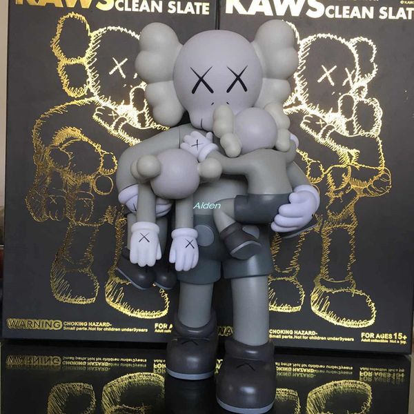 

15 inch kaws creative hold the child bb companion street art brian original fake art craft pvc action collectible model toy 38cm box g224