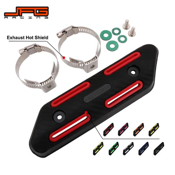 

motorcycle 27-51mm exhaust muffler protector heat shield cover guard anti-scalding cover for yamaha