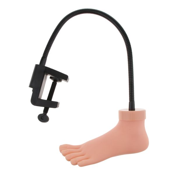 

silicone model practice foot trainer for pedicure toe nail art training tool