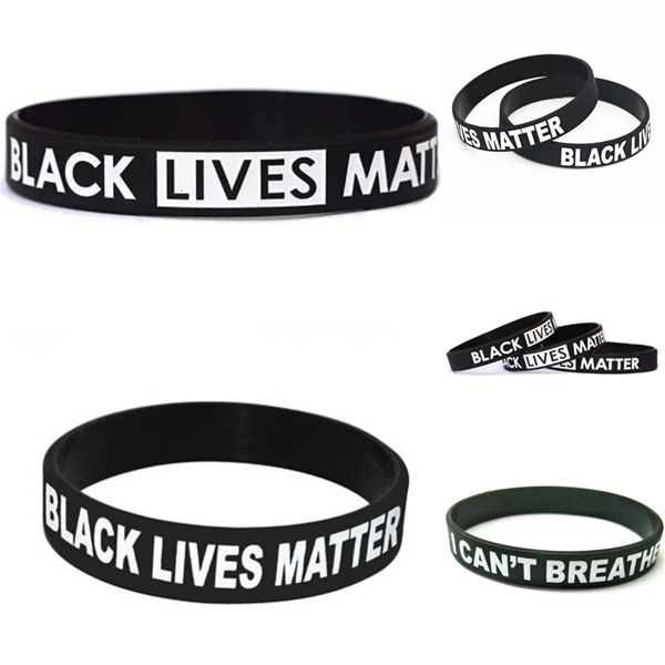 

black lives mattercrazy selling silicone bracelet, luminous sports bracelet,orescent color wristband, female multi color bracelet, #94843