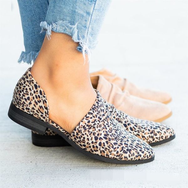 

korean shoes female footwear large size women women's heels casual sneaker pointed toe 2019 dress big size on heels leopard, Black