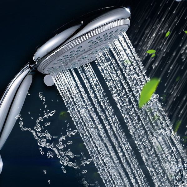 

bath shower sprayer hand hold adjustable shower head 5 mode spa pressurize filtered bathroom water flow shower head