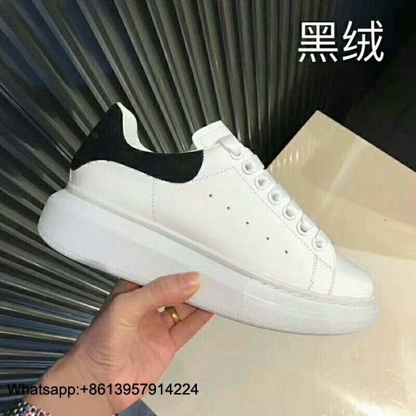 

genuine leather women casual shoes 2019 mens sneakers lace up mens shoes, Black