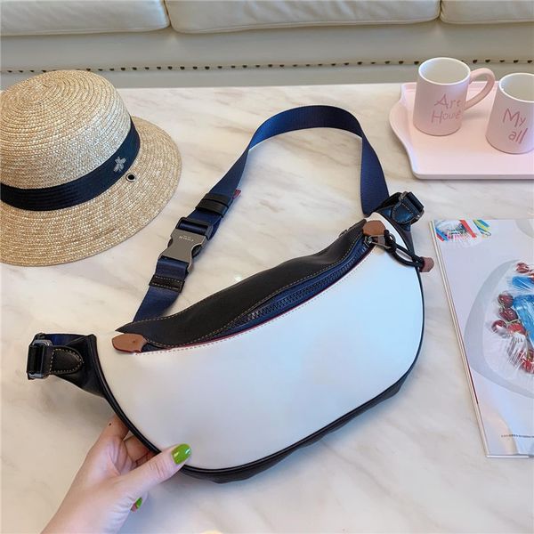 

wholesale new fashion leather brand designer waist bags designer fanny packs famous handbag men and women chest bag
