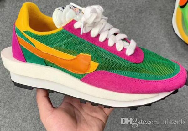 

sacai ldv waffle daybreak trainers mens sneakers for women fashion designer breathe tripe s sports outdoor shoes size