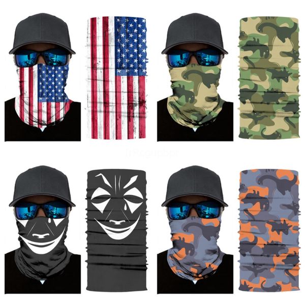 

magic windproof triangle skull scarf motorcycle cycling face mask skull scarf bandana dust-proof sunscreen uv mask balaclava ski scar #44#81, Blue;black