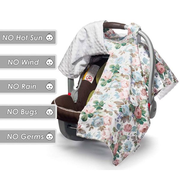 

baby baby nursing cover cotton sun shade cloth breathable muslin car canopy infant car seat canopy for newborn boy girl