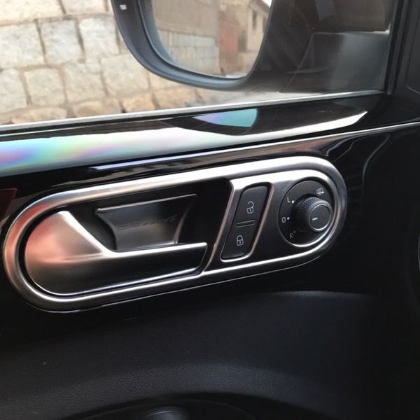 Car Interior Door Handle Moulding Trim Styling Sticker Cover For Volkswagen Beetle 2012 2013 2014 2015 2016 2017 2018 Truck Interior Truck Interior