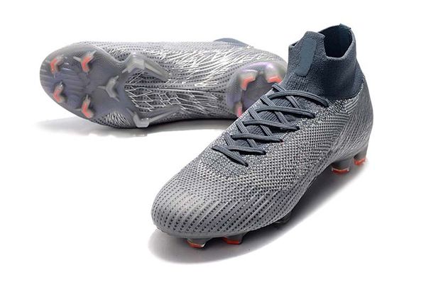 

2019 mens fg football boots neymar limited cr7 shuai 360 superfly vii victory soccer cleats fg silver soccer shoes