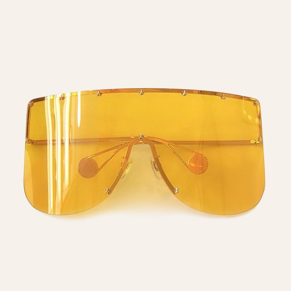 

негабаритные солнцезащитные очки goggle женщины с фирменной коробкой vintage one piece солнцезащитные очки женские оттенки 0488, White;black