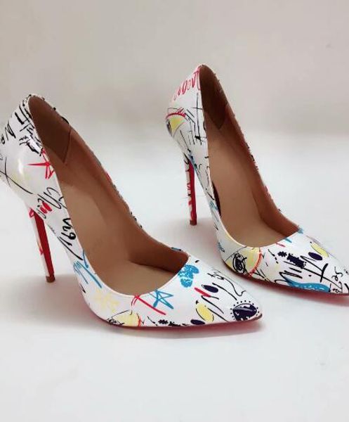 

2019 new fashion heels rivets luxury designer red bottom bottoms high heels heel black silver wedding pumps dress women womens l25 cs03