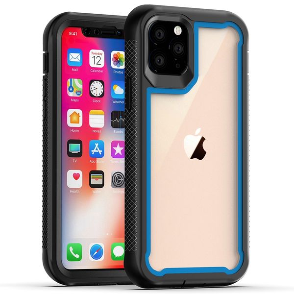 

combo design rugged phone case for samsung a11 a21 a51 a71 a10 a20/a30 a60 a70 huawei p30 lite p30 pro robot design clear acrylic protector